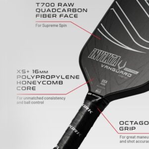 Pickleball Selkirk Vanguard Control Invikta kết hợp hài hòa nhiều công nghệ tân tiến