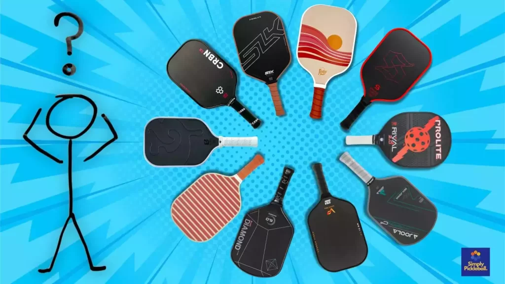 Hướng dẫn chọn vợt Pickleball cho người mới